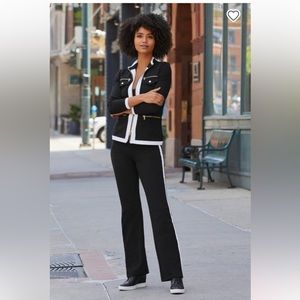 Boston Proper Medium black white New w/o tags